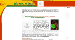 Desktop Screenshot of mohanpolyfab.com