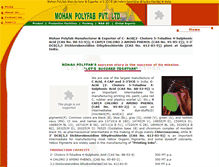 Tablet Screenshot of mohanpolyfab.com